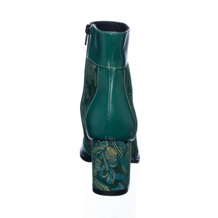 Ghete dama din piele naturala - Verde cu Sal Verde - GX32 VSV