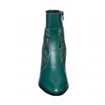 Ghete dama din piele naturala - Verde cu Sal Verde - GX32 VSV