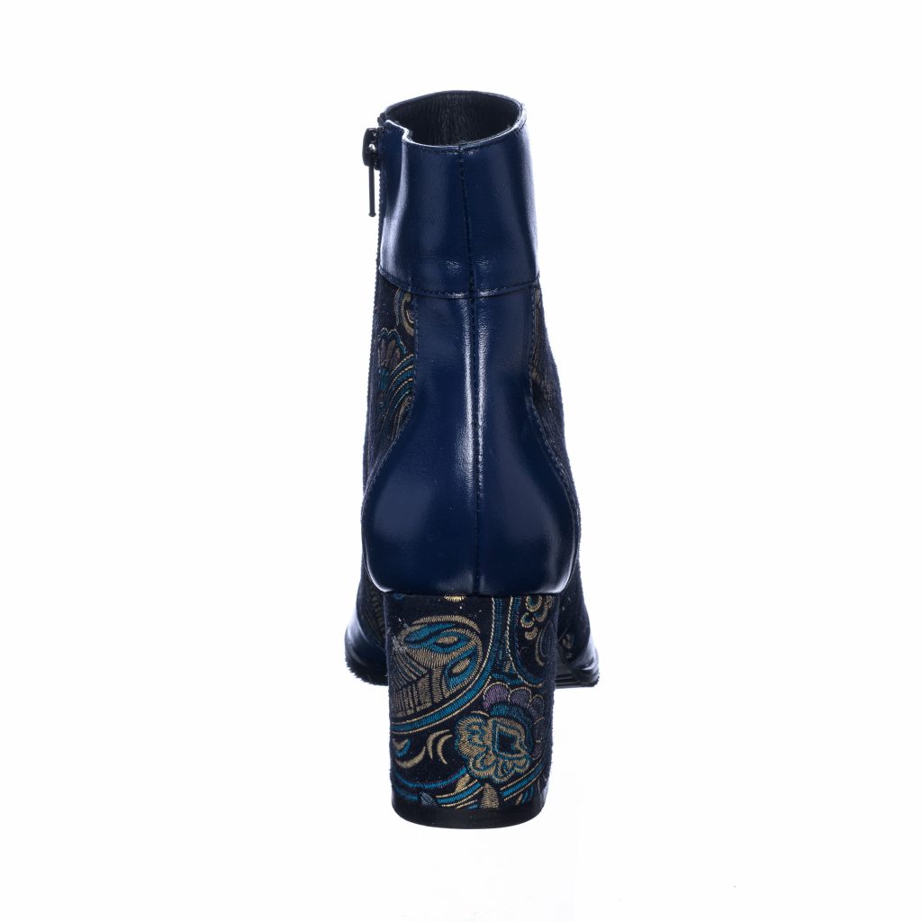 Ghete dama din piele naturala - Blu cu Sal Blu - GX32 BSB