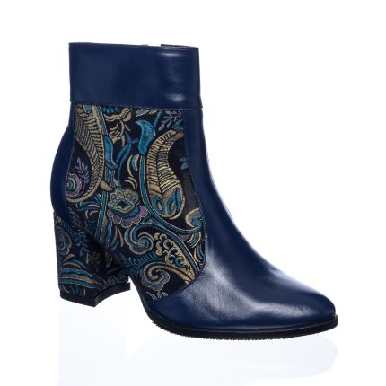 Ghete dama din piele naturala - Blu cu Sal Blu - GX32 BSB