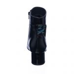 Ghete dama din piele naturala - Negru cu Sal Negru - GX50 NSN