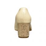 Pantofi dama din piele naturala - Bej + Combinatie - 03 BC