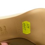 Pantofi dama din piele naturala - Bej toc Multicolor - 114 BM