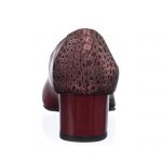Pantofi dama din piele naturala - Bordo Poney - 315 BOP