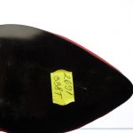 Pantofi dama stileto din piele naturala - Rosu Antilopa - 2691 RA