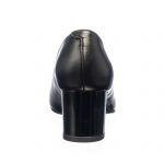 Pantofi dama din piele naturala - Negru Varf Sarpe Galben - A3 NVSG