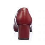 Pantofi dama din piele naturala - Bordo Varf Poney - A3 BOVP