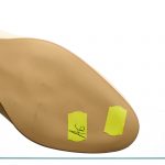Pantofi dama din piele naturala - Bej toc Pietricele - A6 BP