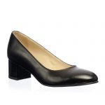 Pantofi dama din piele naturala - Negru - A6 N