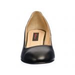 Pantofi dama din piele naturala - Negru Pietricele Negre - A7 NPN