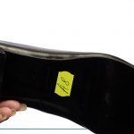 Pantofi dama din piele naturala - Negru cu Cidiuri - A8 NCD