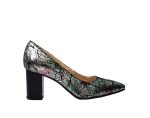 Pantofi dama din piele naturala - Verde Straveziu - A9 VS