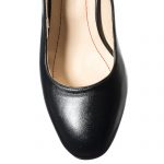 Sandale dama din piele naturala - Negru Floricele - A77 NF