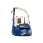 Sandale dama din piele naturala - Bleumarin Straveziu - A85 BLST