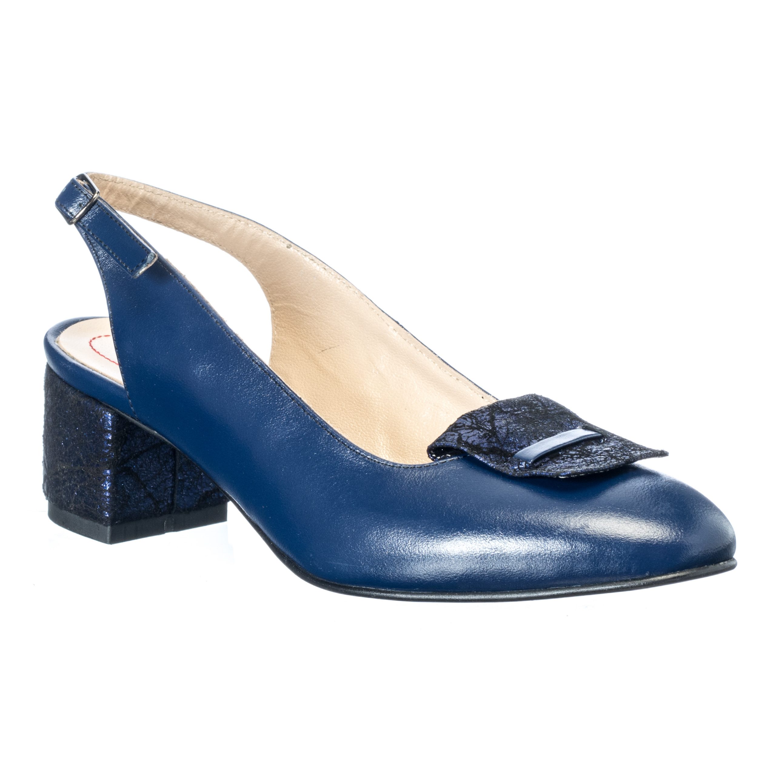 Sandale dama din piele naturala - Bleumarin Straveziu - A85 BLST Sandale dama din piele naturala - Bleumarin Straveziu - A85 BLST