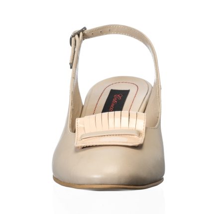 Sandale dama din piele naturala - Box Nude - A85 BN