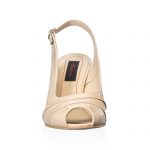 Sandale dama din piele naturala - Lac Nude - R9 LN