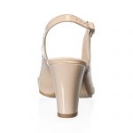 Sandale dama din piele naturala - Lac Nude - R9 LN