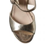 Sandale dama din piele naturala - Auriu Sidef - S101 AS