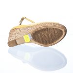 Sandale dama din piele naturala - Galben - G20 G