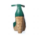 Sandale dama din piele naturala - Verde - G20 V