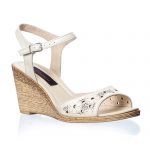 Sandale dama din piele naturala - Bej - P16 B