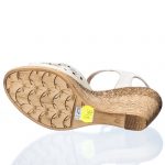 Sandale dama din piele naturala - Bej - P16 B