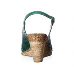 Sandale dama din piele naturala - Verde - P28 V