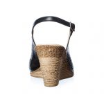 Sandale dama din piele naturala - Negru - P28 N