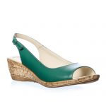 Sandale dama din piele naturala - Verde - SP 29 V