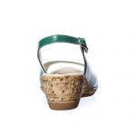 Sandale dama din piele naturala - Verde - SP 29 V