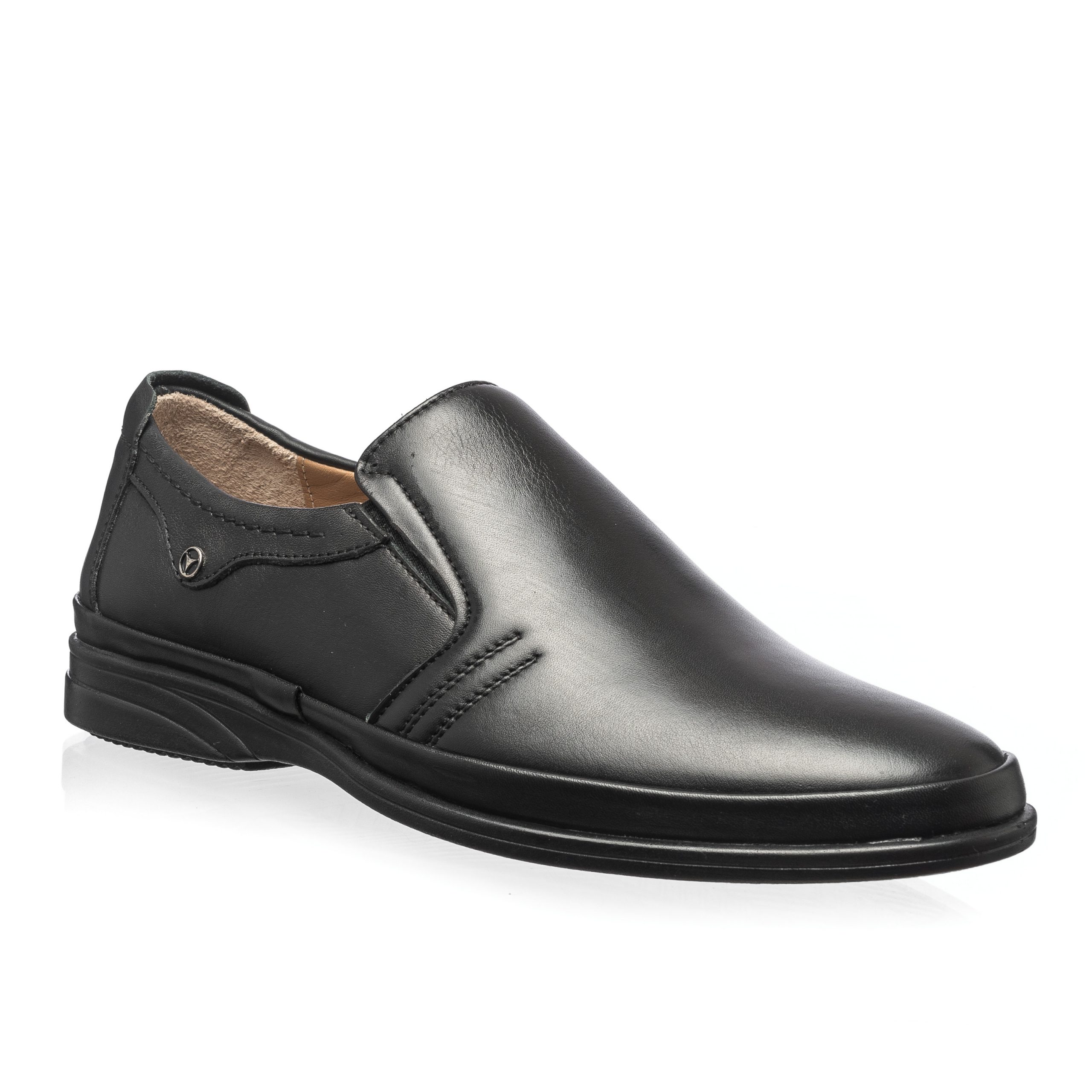 Pantofi barbati din piele naturala - Negru - 651 N Pantofi barbati din piele naturala - Negru - 651 N