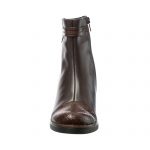 Ghete dama din piele naturala - Maro Box Croco - 80 MBC