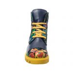 Bocanci dama din piele naturala - Blue Box Flori Noi- BC20 BBFN