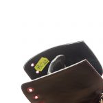 Bocanci dama din piele naturala -Negru Box Croco- BC22 NBC