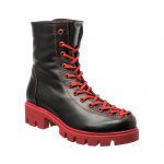 Bocanci dama din piele naturala - Negru Box- BC23 NB