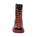 Bocanci dama din piele naturala - Negru Box- BC23 NB