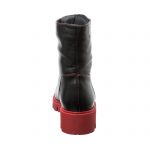 Bocanci dama din piele naturala - Negru Box- BC23 NB