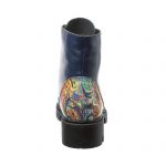 Bocanci dama din piele naturala - Blue Box Pictura- BC26 BBP