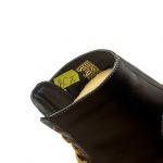Bocanci dama din piele naturala - Negru Box Pictura- BC26 NBP