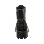 Bocanci dama din piele naturala - Negru Box Bilute Negru- BC26 NBBN