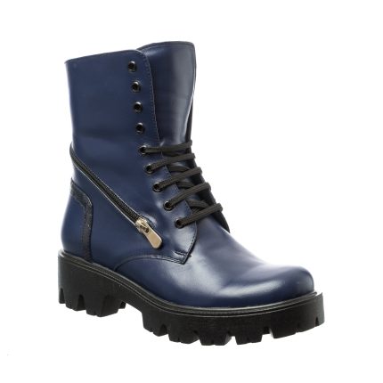 Bocanci dama din piele naturala -Blue Box Croco- BC29 BBC
