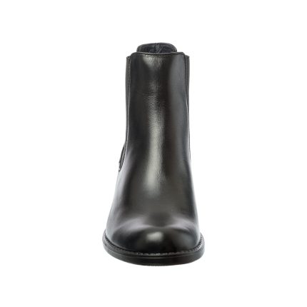 Ghete dama din piele naturala - Negru Box - E01 NB