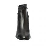 Ghete dama din piele naturala - Negru Box - GX44 NBP