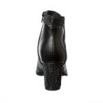 Ghete dama din piele naturala - Negru Box - GX44 NBP