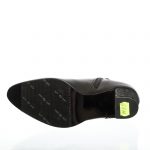 Ghete dama din piele naturala - Negru Box - GX44 NBP