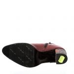 Ghete dama din piele naturala - Albastru Box cu Mozaic - GX44 ABM