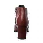 Ghete dama din piele naturala - Bordo Box - GX35 BOB