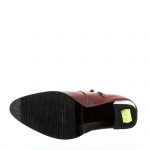 Ghete dama din piele naturala - Bordo Box - GX35 BOB