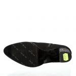 Ghete dama din piele naturala - Bordo Box cu Flori - GX44 BBF